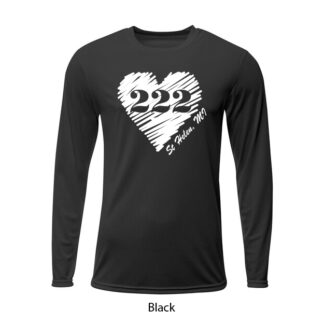 222 Heart Athletic Long Sleeve