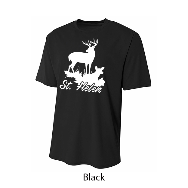 St. Helen Deer Athletic T-Shirt - Image 2
