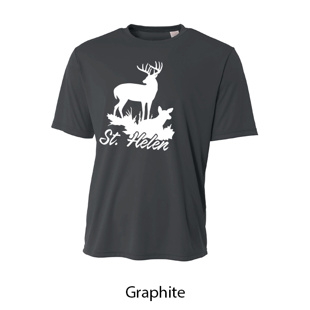 St. Helen Deer Athletic T-Shirt - Image 3