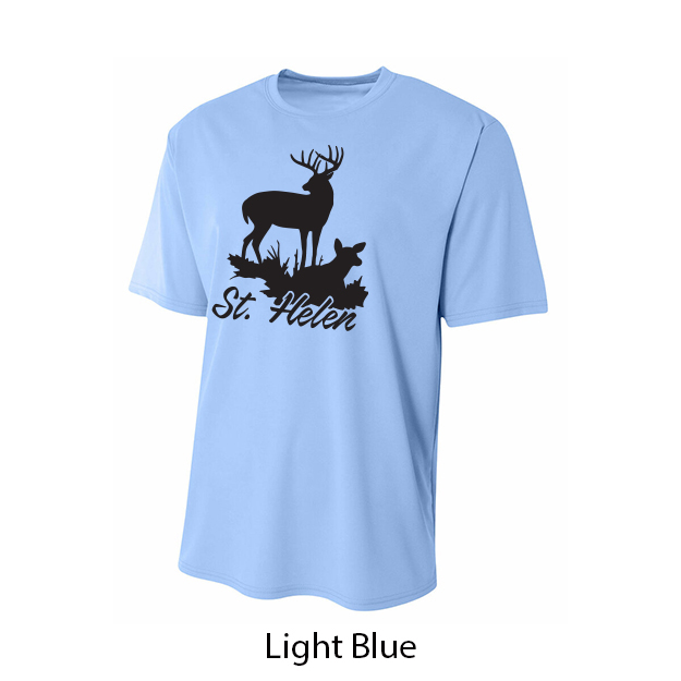 St. Helen Deer Athletic T-Shirt - Image 4