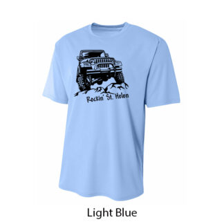 Rockin St. Helen Jeep Athletic T-Shirt