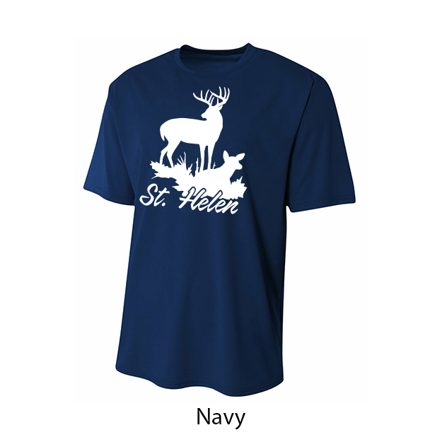 St. Helen Deer Athletic T-Shirt - Image 5