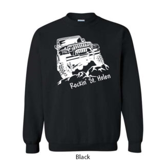 Rockin St. Helen Jeep Crewneck Sweatshirt