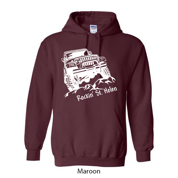 Rockin St. Helen Jeep Hoodie - Image 7