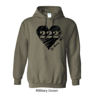 222 Heart Hoodie