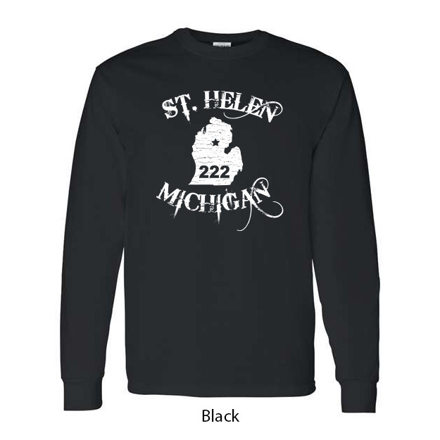 St. Helen MI Long Sleeve T-Shirt - Image 2