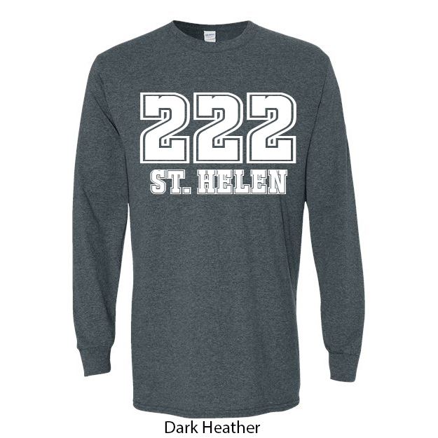 222 Heart Long Sleeve T-Shirt - Image 3