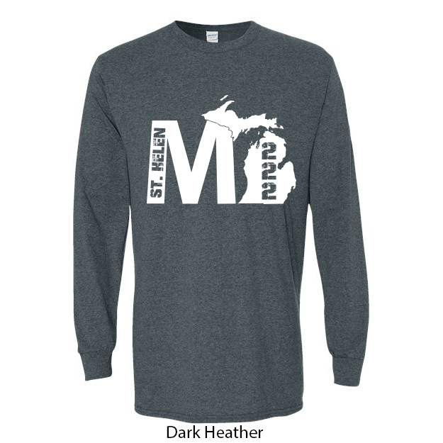 Michigan 222 Long Sleeve T-Shirt - Image 3