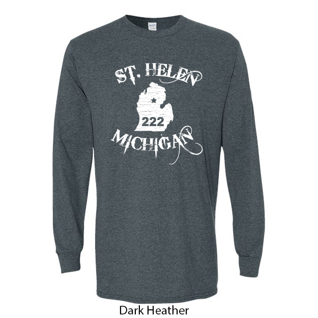 St. Helen MI Long Sleeve T-Shirt - Image 3
