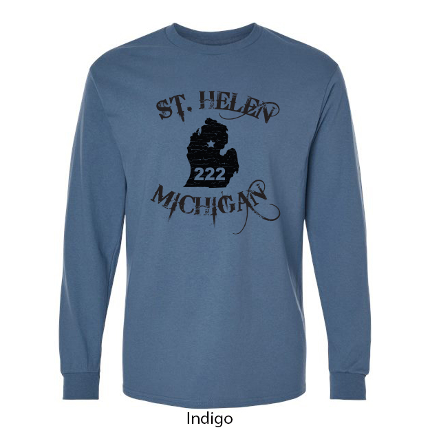 St. Helen MI Long Sleeve T-Shirt - Image 4
