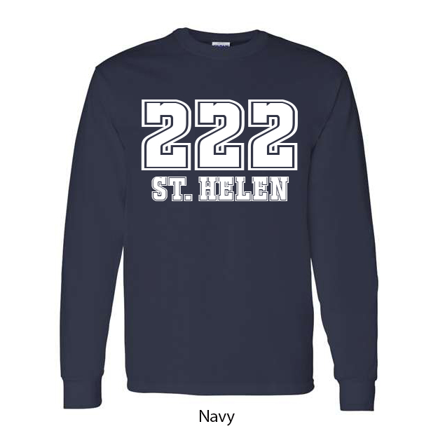 222 Heart Long Sleeve T-Shirt
