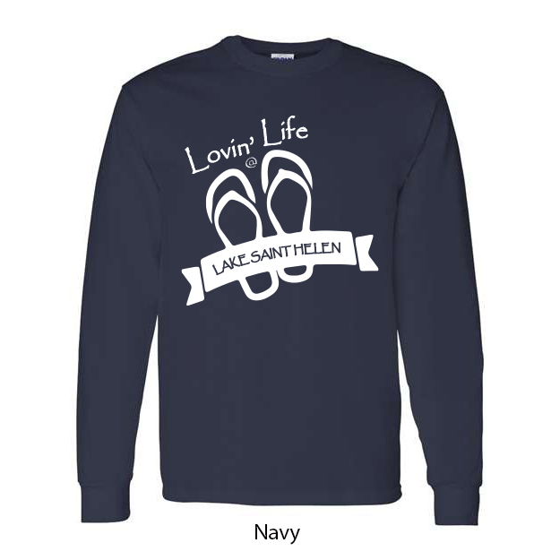 Lovin' Life Long Sleeve T-Shirt - Image 6