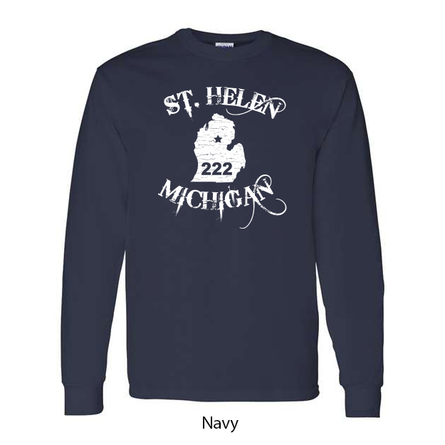 St. Helen MI Long Sleeve T-Shirt - Image 6