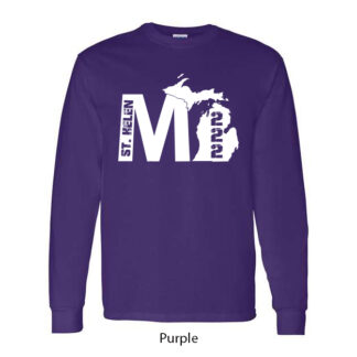 Michigan 222 Long Sleeve T-Shirt