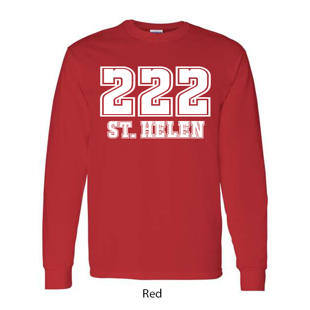 222 Heart Long Sleeve T-Shirt - Image 7