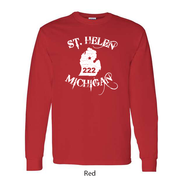 St. Helen MI Long Sleeve T-Shirt - Image 8