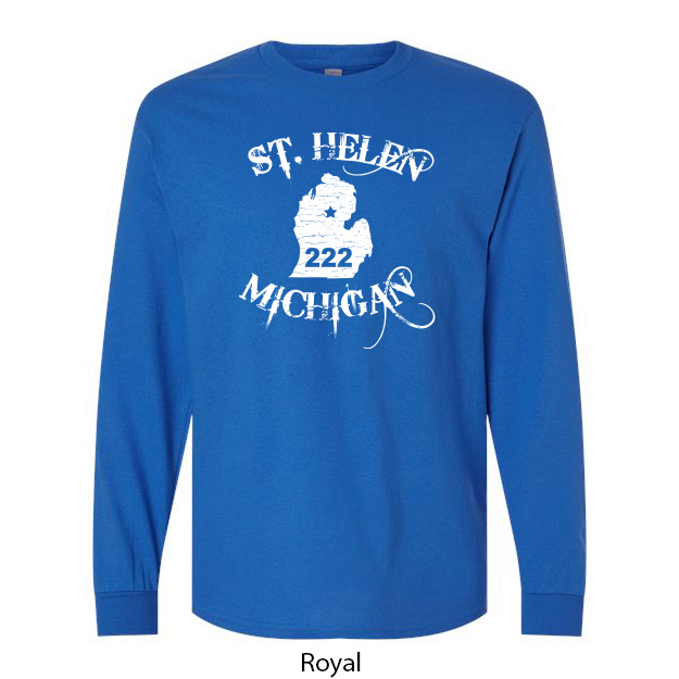 St. Helen MI Long Sleeve T-Shirt - Image 9