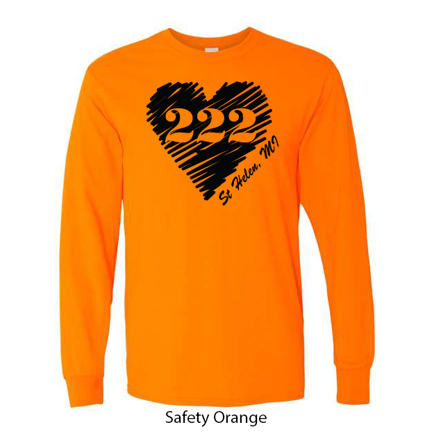 222 Heart Long Sleeve T-Shirt - Image 10