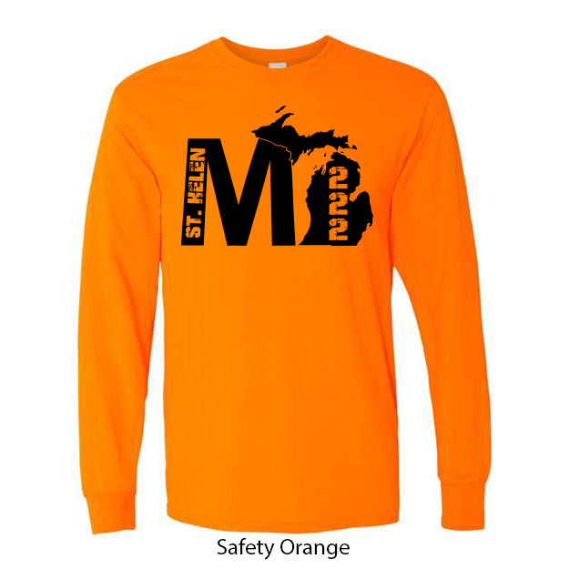 Michigan 222 Long Sleeve T-Shirt - Image 10