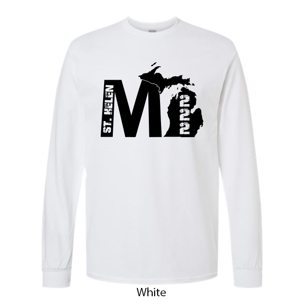 Michigan 222 Long Sleeve T-Shirt - Image 12