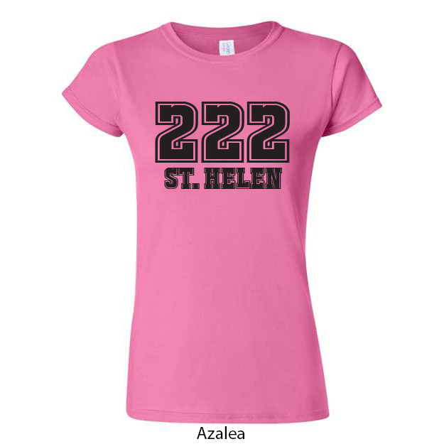 222 St. Helen Ladies T-Shirt - Image 2