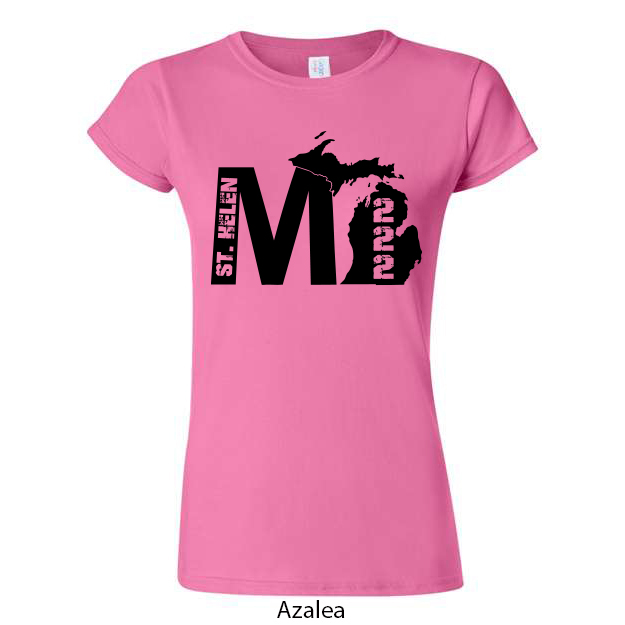 Michigan 222 Ladies T-Shirt - Image 2