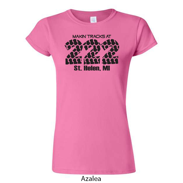 222 Makin' Tracks Ladies T-Shirt - Image 2