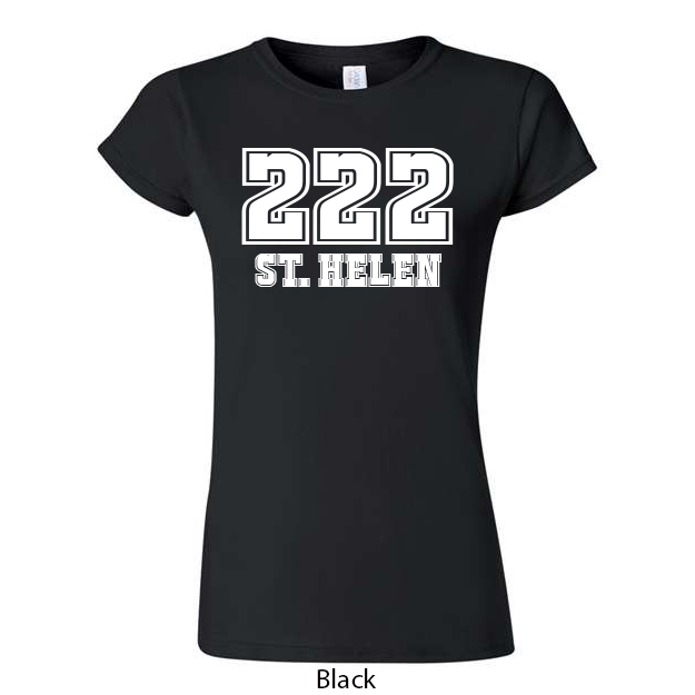 222 St. Helen Ladies T-Shirt - Image 3