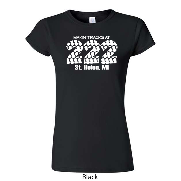 222 Makin' Tracks Ladies T-Shirt - Image 3