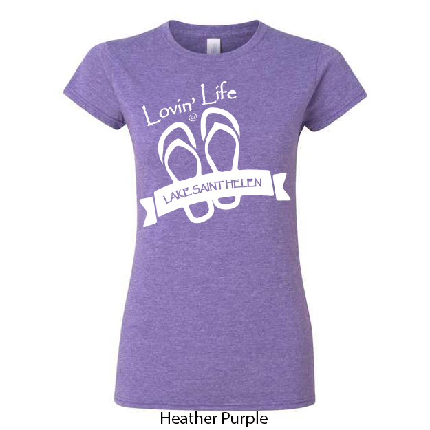 Lovin' Life Ladies T-Shirt - Image 4