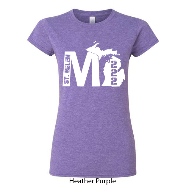 Michigan 222 Ladies T-Shirt - Image 5