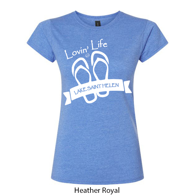 Lovin' Life Ladies T-Shirt - Image 5