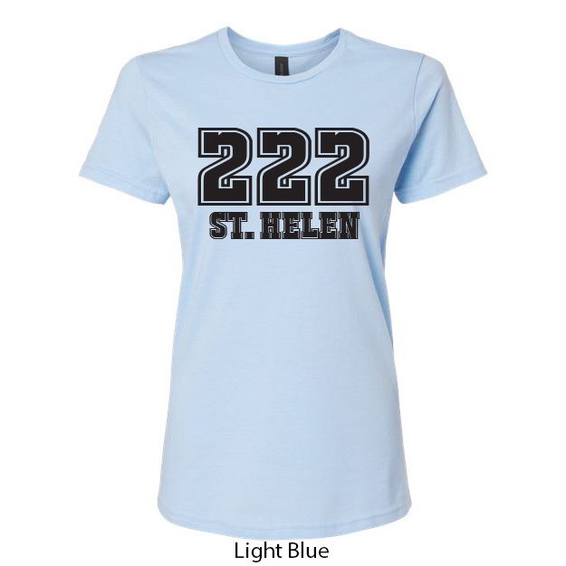 222 St. Helen Ladies T-Shirt - Image 7