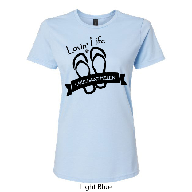 Lovin' Life Ladies T-Shirt - Image 7