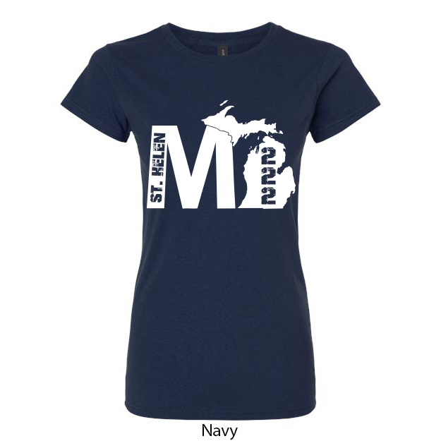 Michigan 222 Ladies T-Shirt - Image 8