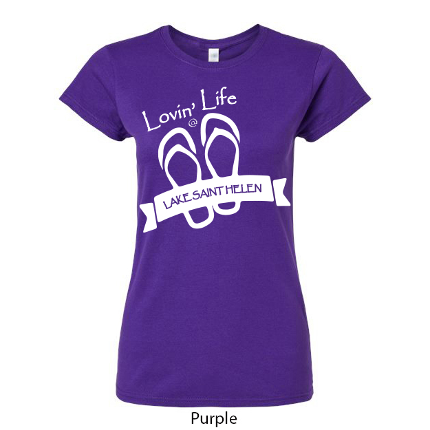 Lovin' Life Ladies T-Shirt - Image 9
