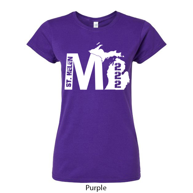 Michigan 222 Ladies T-Shirt - Image 9