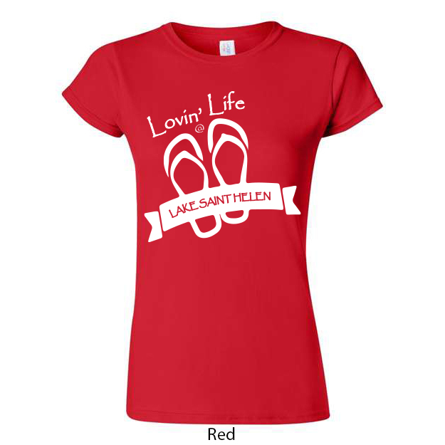 Lovin' Life Ladies T-Shirt - Image 10
