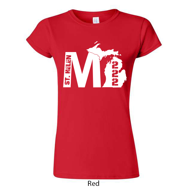 Michigan 222 Ladies T-Shirt - Image 10