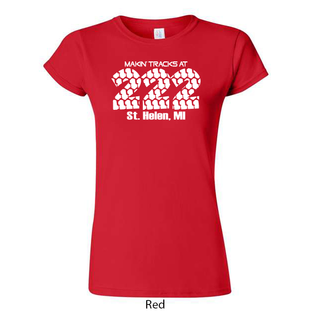 222 Makin' Tracks Ladies T-Shirt - Image 10