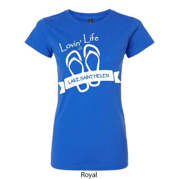 Lovin' Life Ladies T-Shirt - Image 11