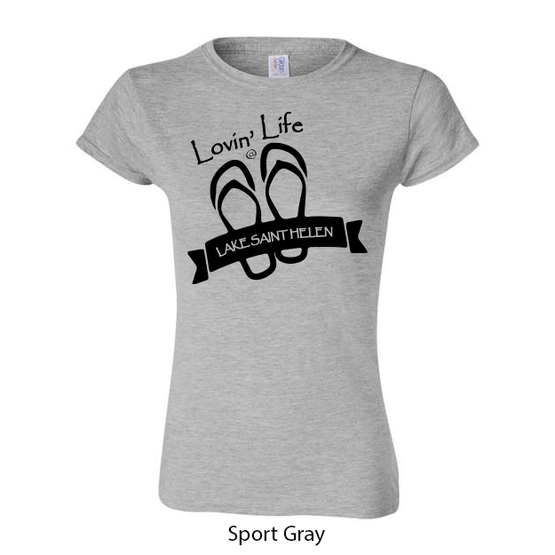Lovin' Life Ladies T-Shirt - Image 12
