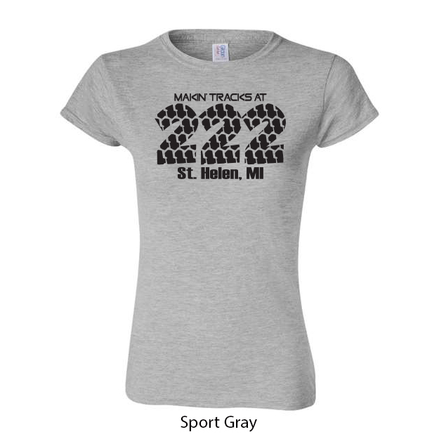 222 Makin' Tracks Ladies T-Shirt - Image 12