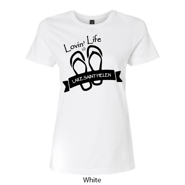 Lovin' Life Ladies T-Shirt - Image 13
