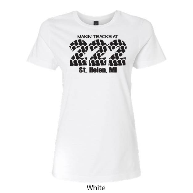 222 Makin' Tracks Ladies T-Shirt - Image 13