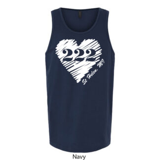 222 Heart Tank Top