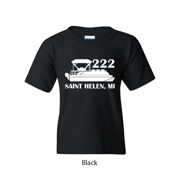 222 Pontoon Youth T-Shirt - Image 2