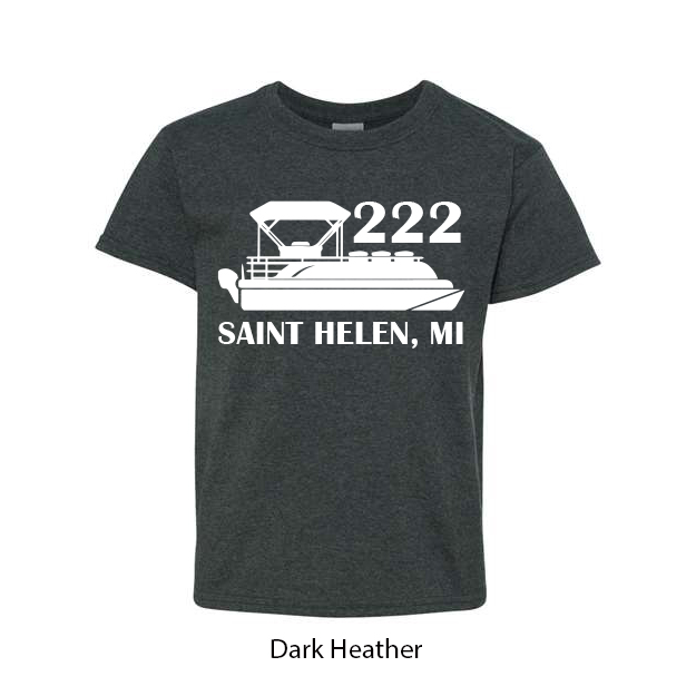 222 Pontoon Youth T-Shirt - Image 3