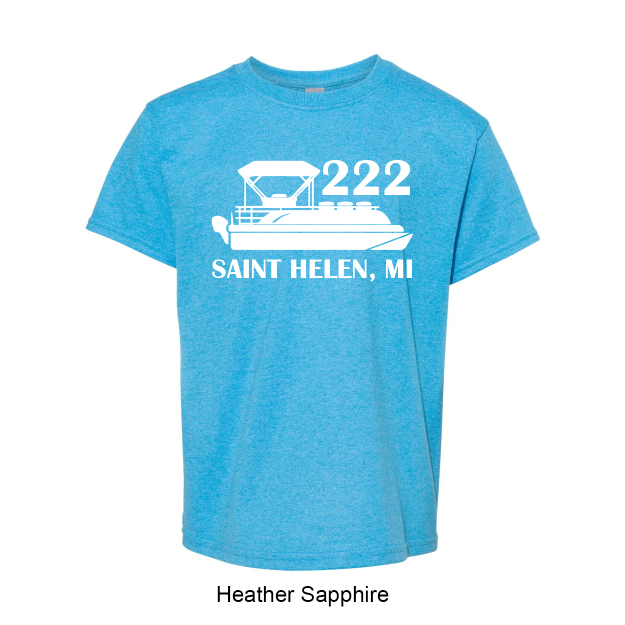 222 Pontoon Youth T-Shirt - Image 6