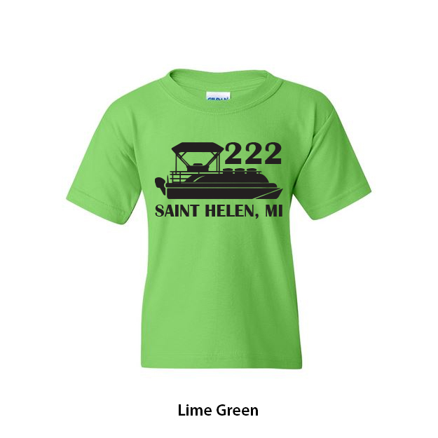 222 Pontoon Youth T-Shirt - Image 9